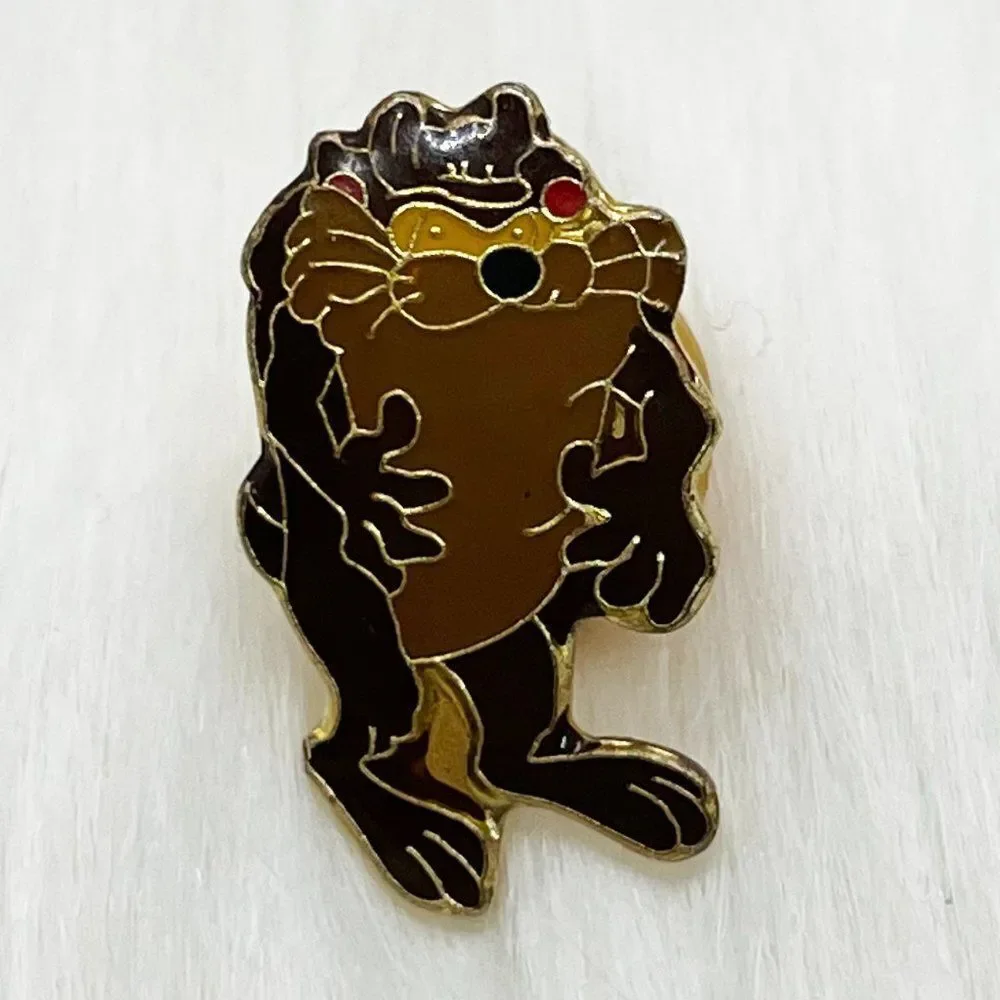 🔮 5/$25‎ Vintage Looney Tunes Taz Pin